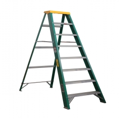 792-08.jpg ESCALERA TIJERA FIBRA DE VIDRIO 2.44 METROS Y 8 PELDAÑOS