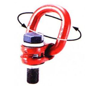 Cáncamo articulado giratorio