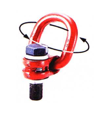 Cáncamo articulado giratorio