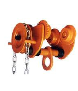 Carro porta tecle cadena movimiento controlado