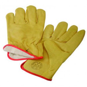 Guante Cabritilla Amarillo Forrado Acetogen