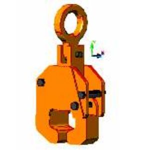 Mordaza de levante riel