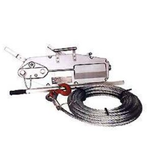 Tecle manual de accionamiento con cable