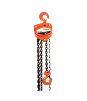 Tecle manual de accionamiento con cadena