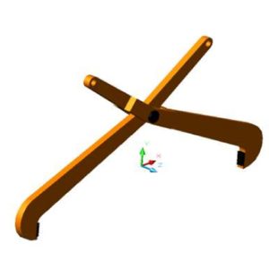 Tenaza levante ánodo