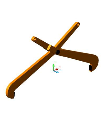 Tenaza levante ánodo