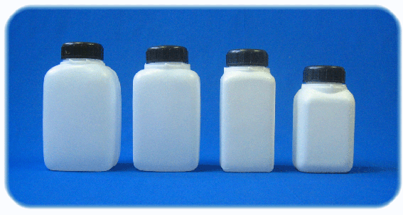 Botellas AD boca Ø 1,2 cms a 5,5 cms.