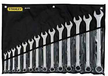 LLAVE PUNTA Y CORONA STANLEY #86970 3/8"-1-1/4"