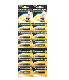 Pack pilas Duracell AAx1 de 12 unidades